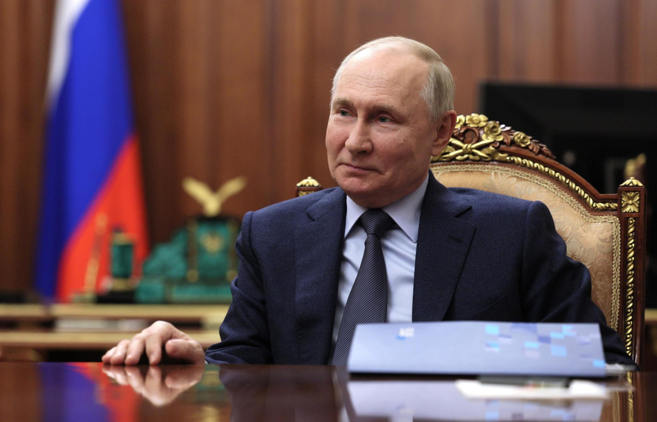 Vladímir Putin firmó un presupuesto federal histórico en Rusia. Foto: EFE.