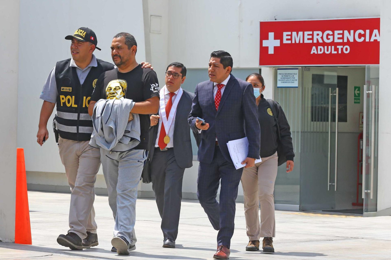 El asesor Villanueva, detenido. Foto: EFE