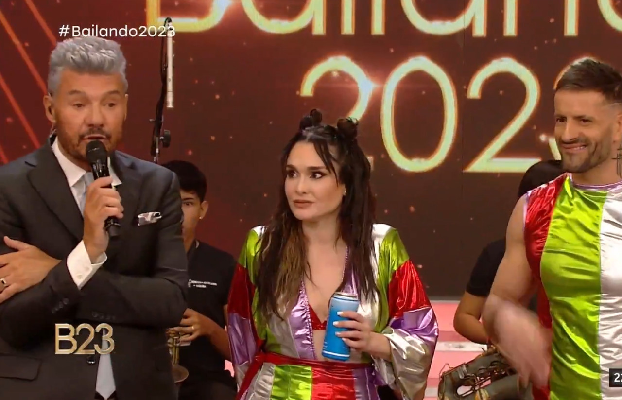 Lali González recibió el voto más bajo en la historia del Bailando. Foto: Captura pantalla.