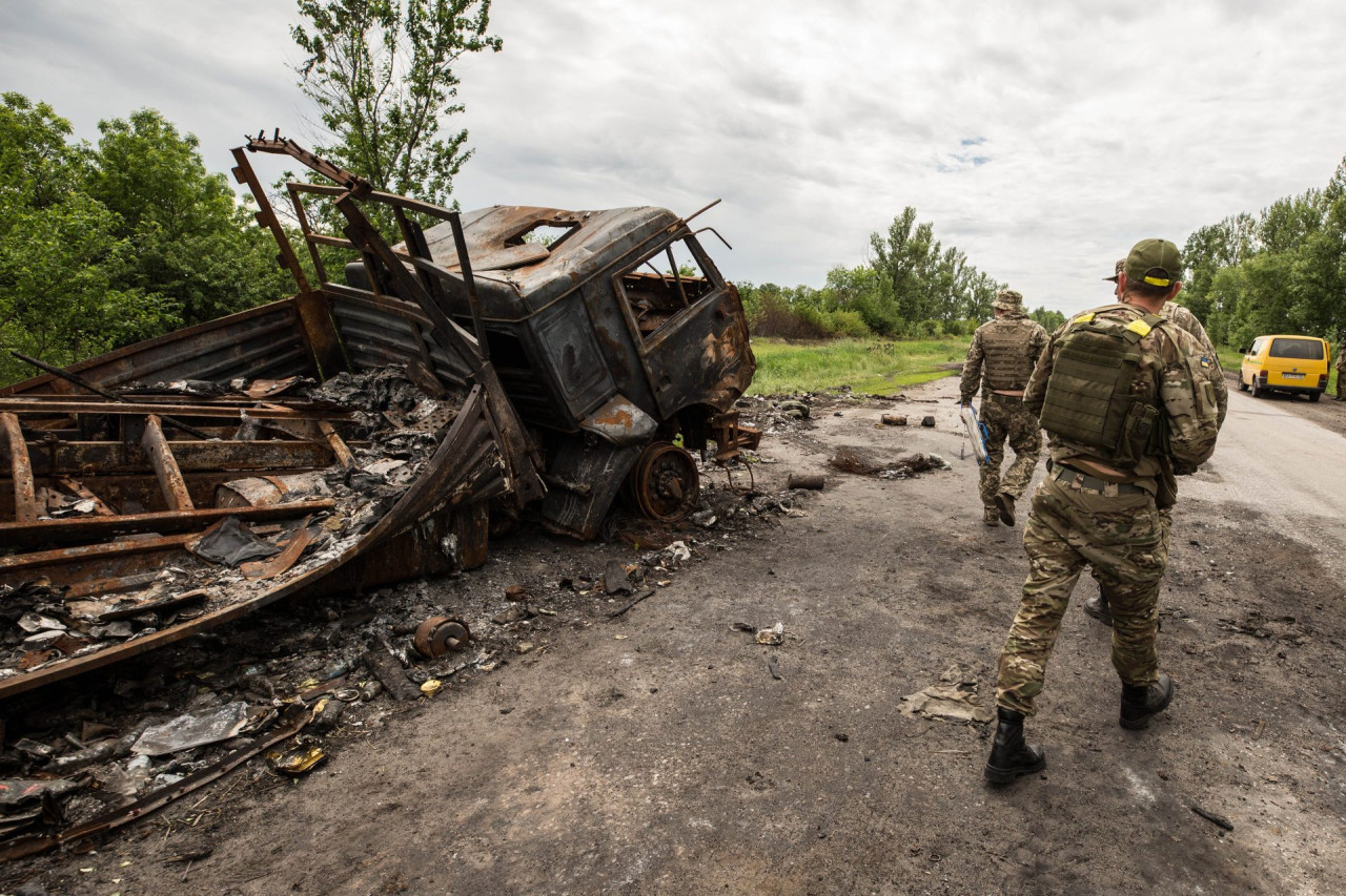 Guerra en Ucrania. Foto: EFE