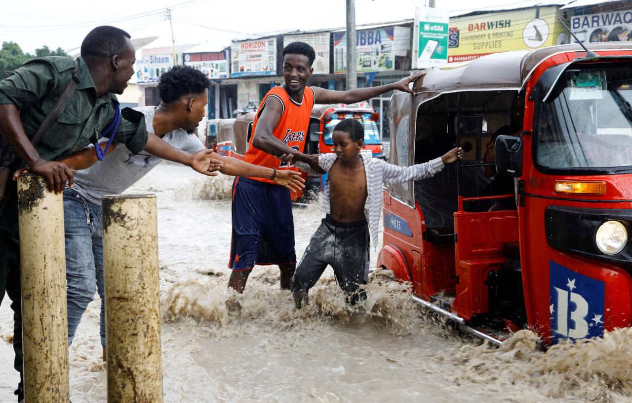 Fuertes lluvias causan estragos en el este de África. Reuters