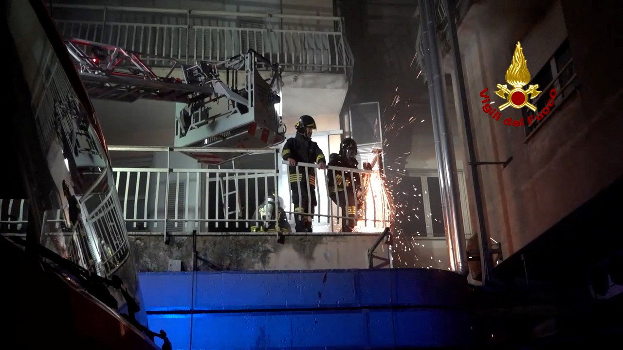 Incendio en Tivoli. Foto: EFE.