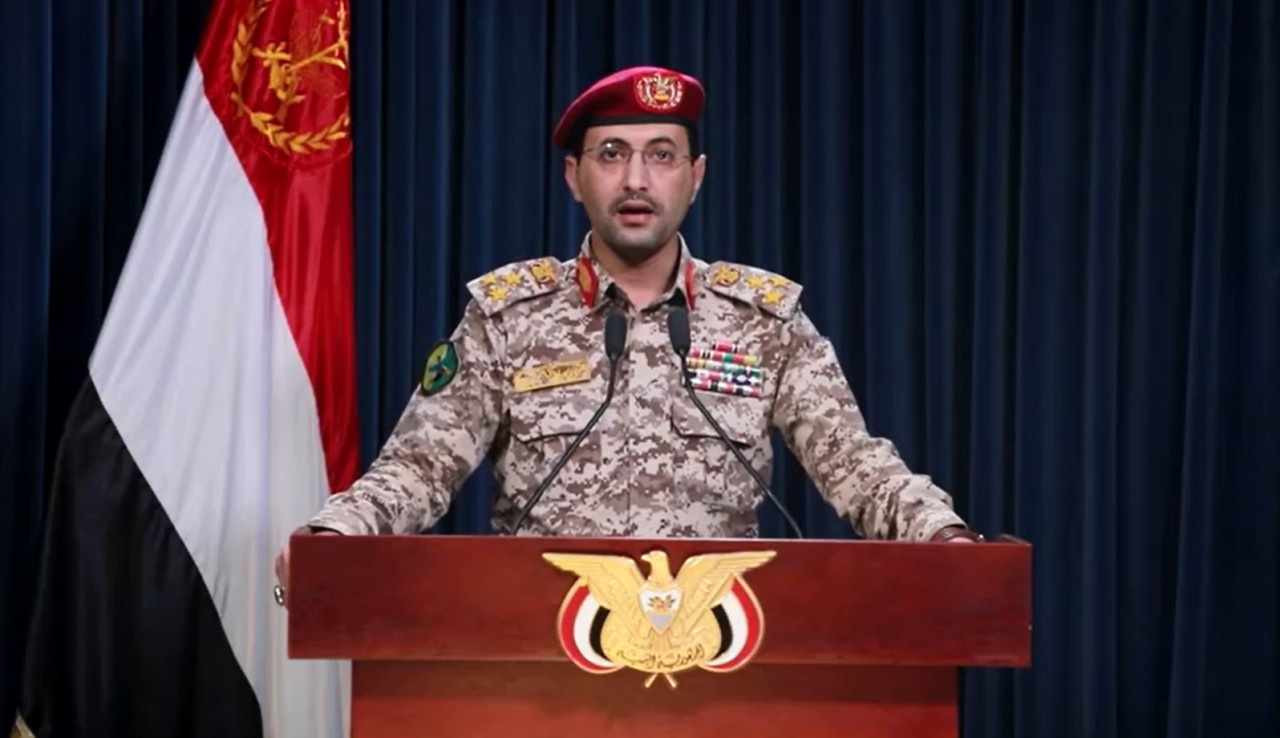 Yahya Sarea, portavoz militar de los hutíes del Yemen. Foto: Reuters