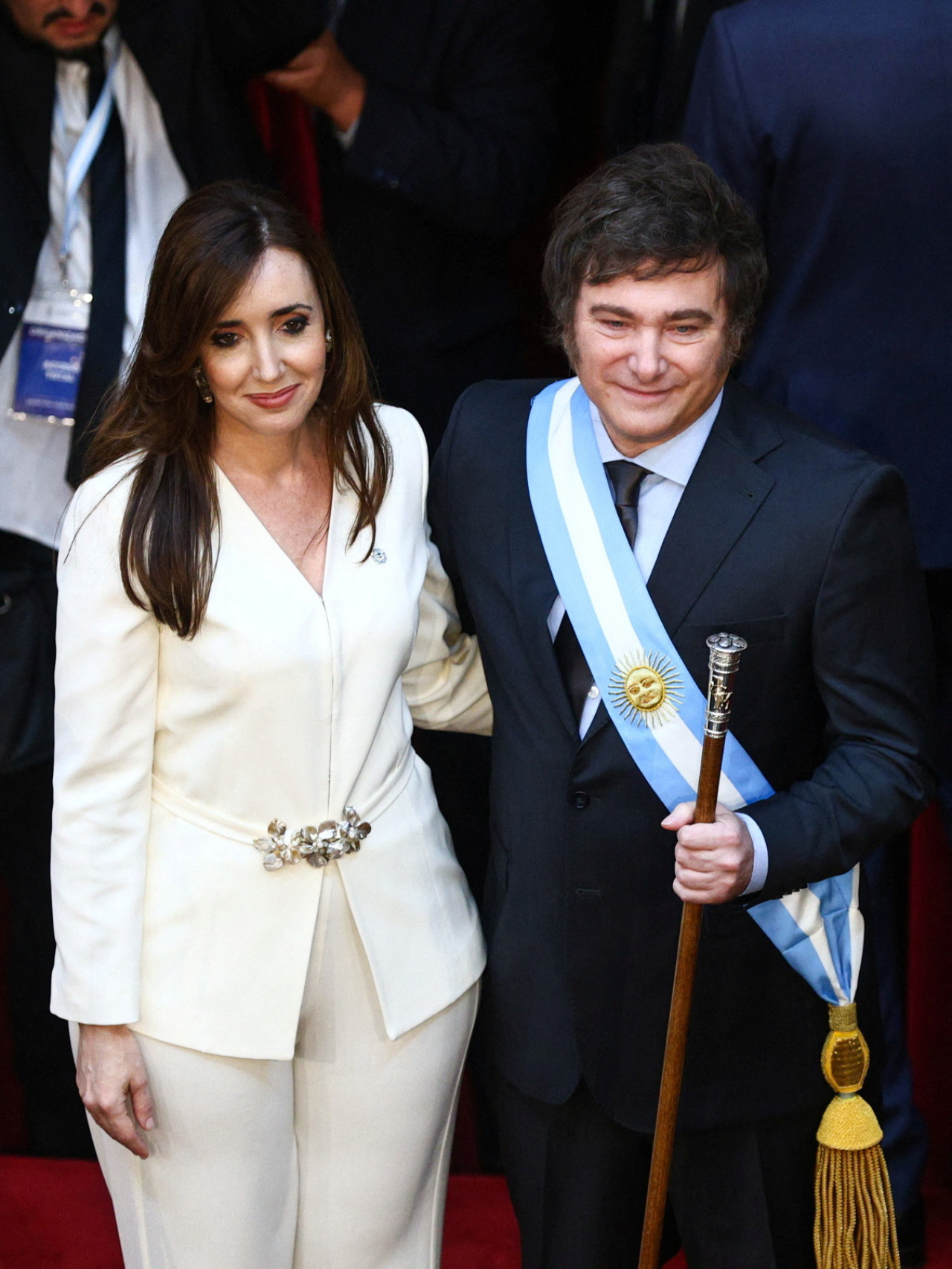 Javier Milei y Victoria Villarruel. Foto: Reuters.