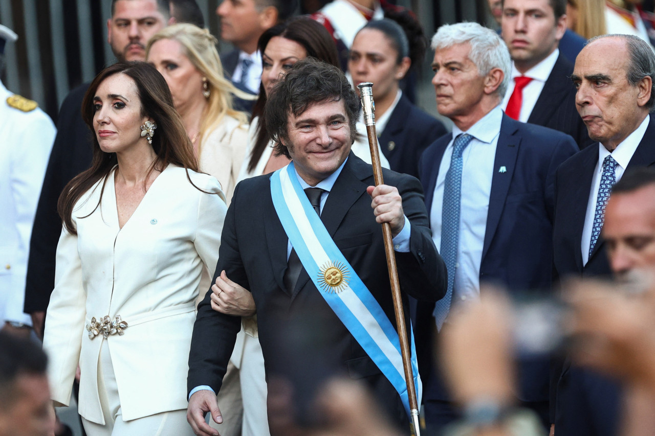 Javier Milei, presidente de la Argentina. Foto: Reuters