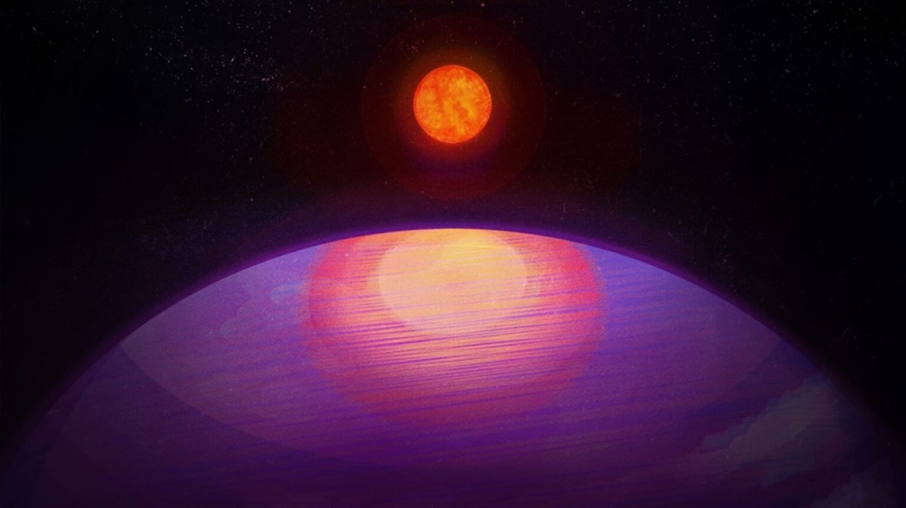 Un grupo de científicos halló un mega planeta que pone en duda la teoría del Big Bang. Foto: Twitter