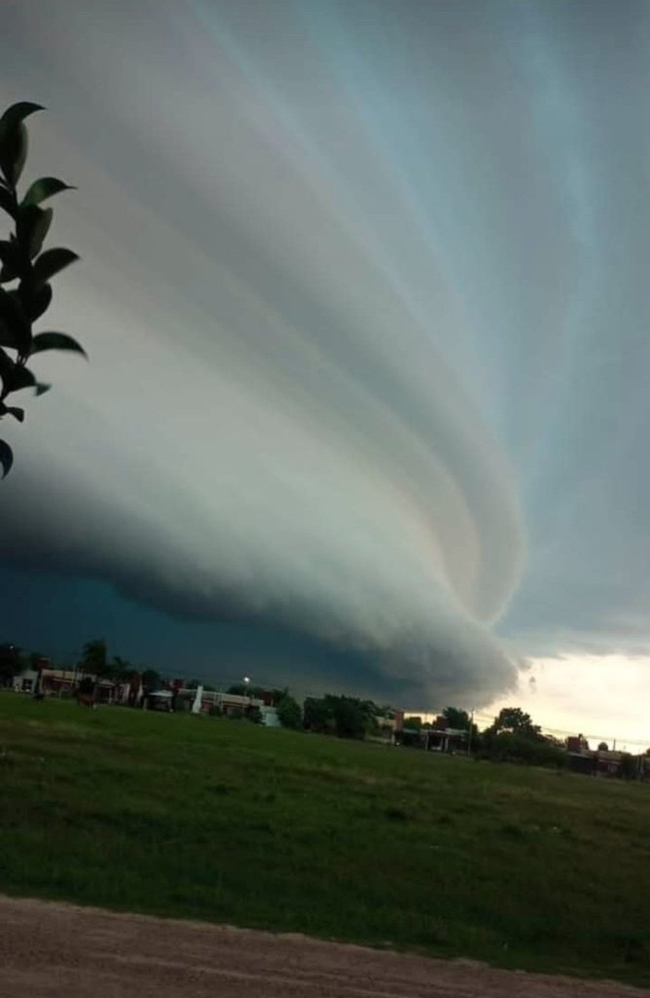 La impresionante tormenta que azotó a Villaguay, Entre Ríos. Foto: X