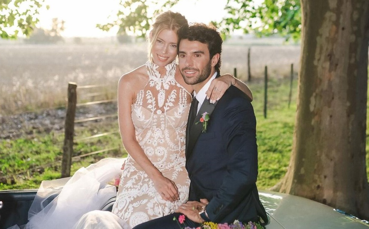 El casamiento de Nicole Neumann y Manu Urcera. Foto: Instagram @nikitaneumannoficial