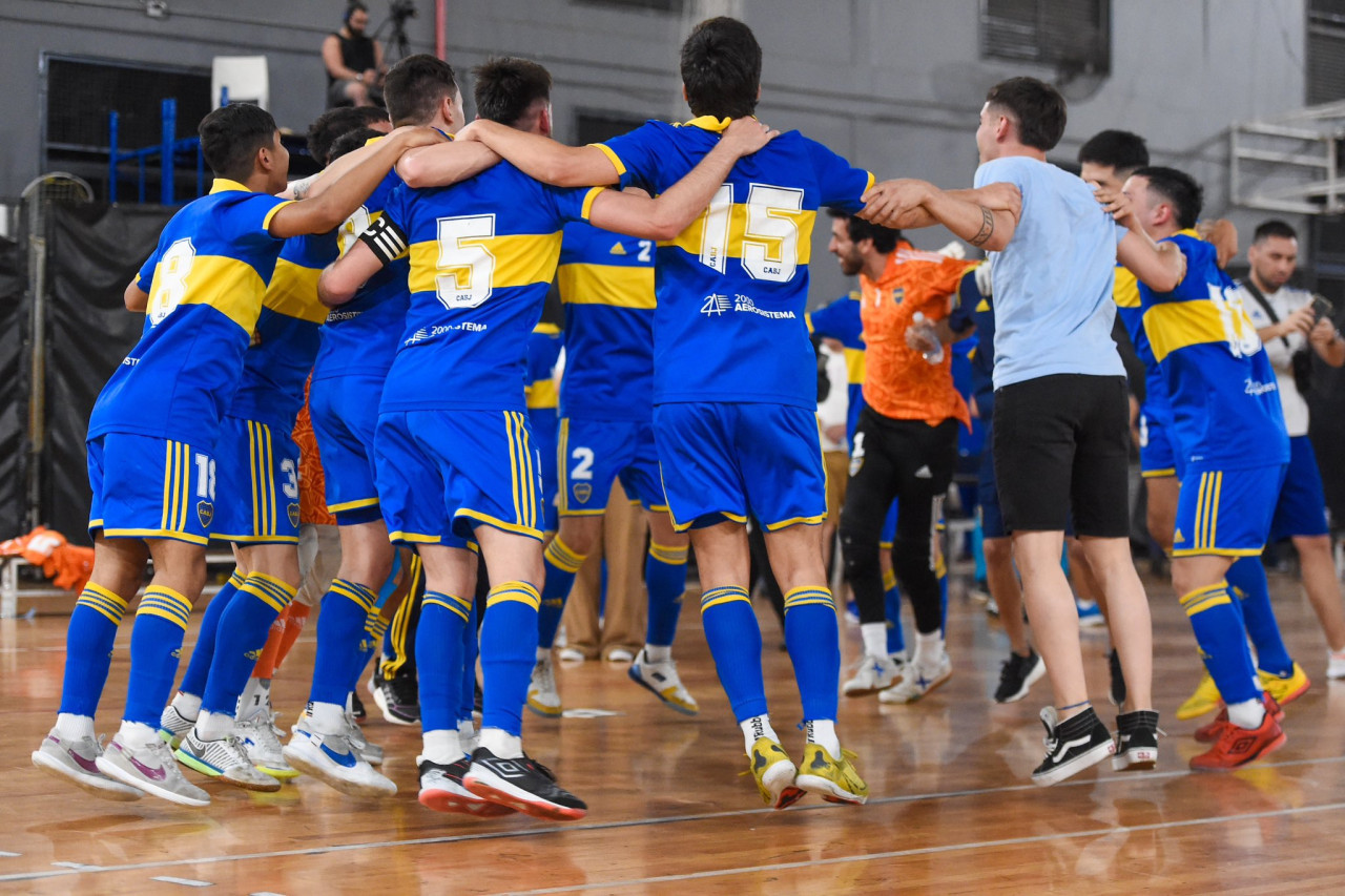 Futsal de Boca. Foto: @BocaFutsal.