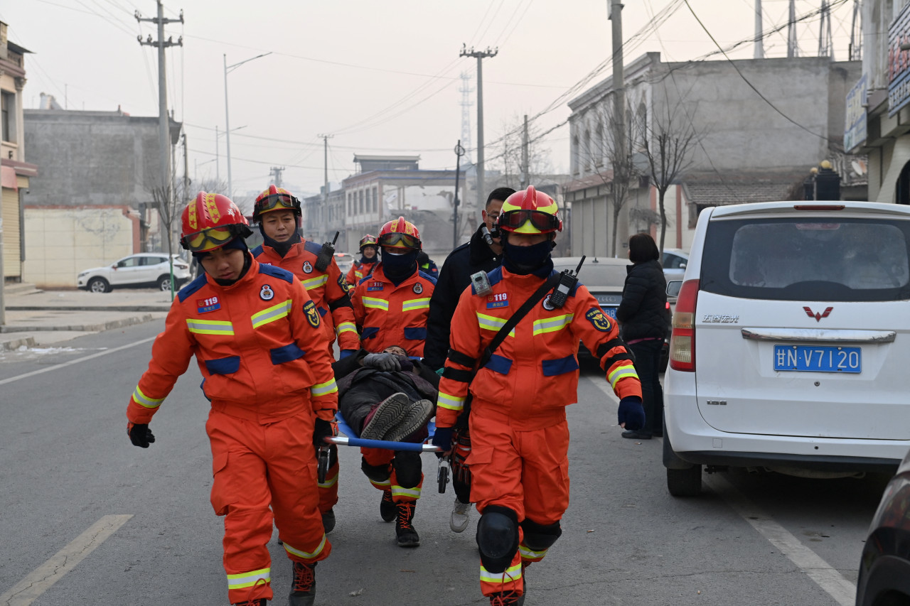 Terremoto en China. Foto: Reuters.
