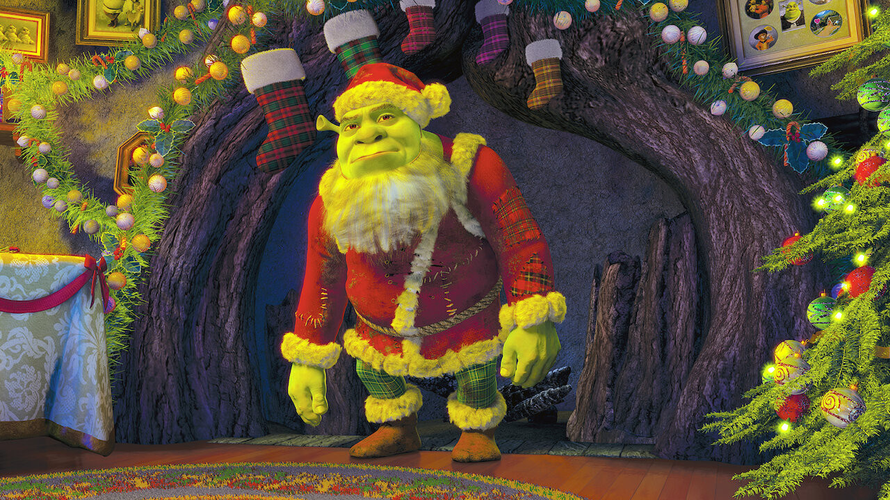 Shrek Ogrorosa la Navidad. Foto: Netflix.
