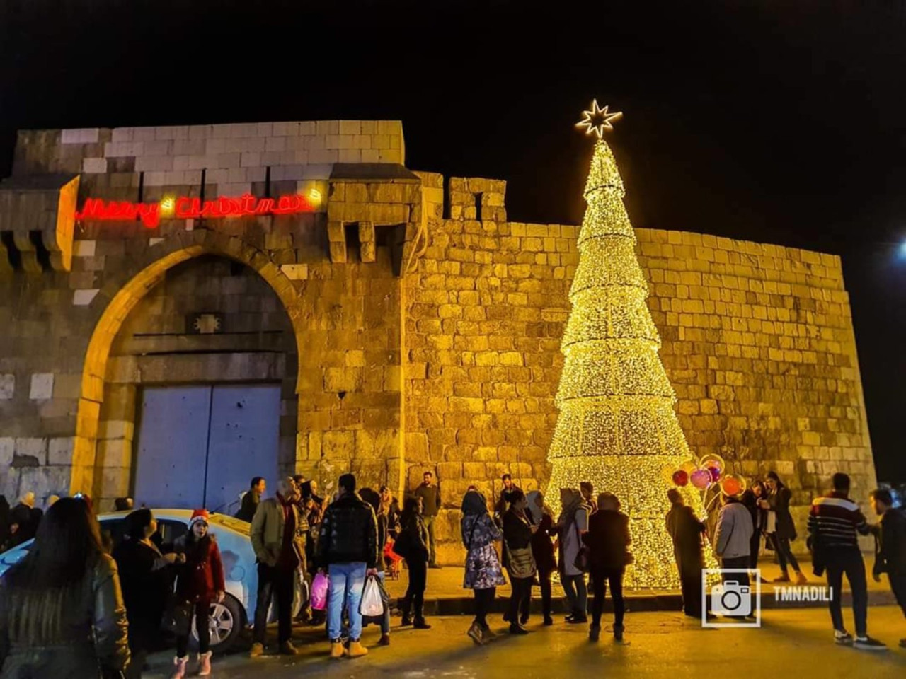 Navidad en Siria. Foto: X.