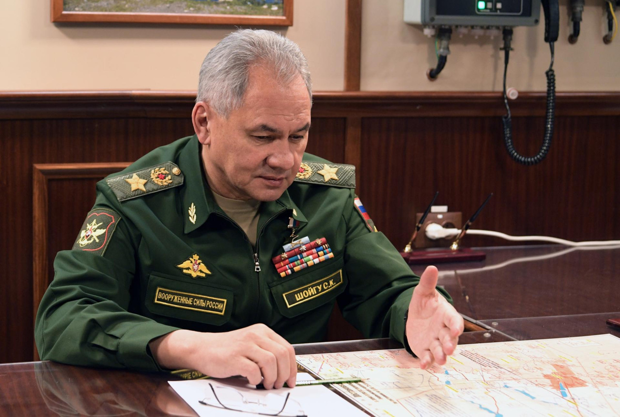 Serguéi Shoigú, ministro de Defensa de Rusia. Foto: EFE.