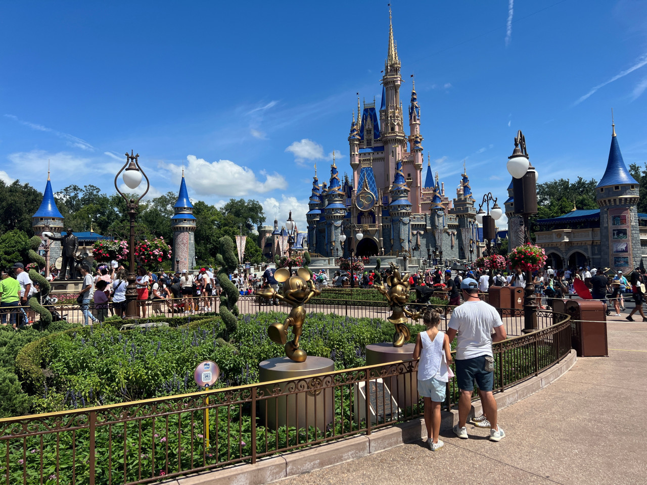 Magic Kingdom, uno de los parques de Disney. Foto: Reuters