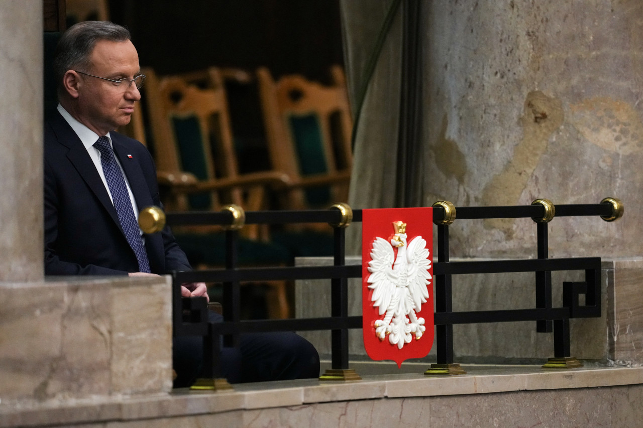 Andrzej Duda, presidente de Polonia. Foto: Reuters.