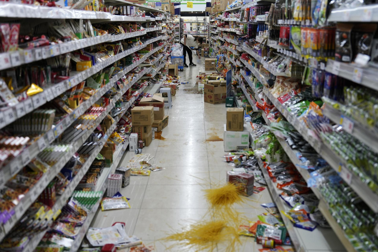 Terremoto en Japón. Foto: Reuters.