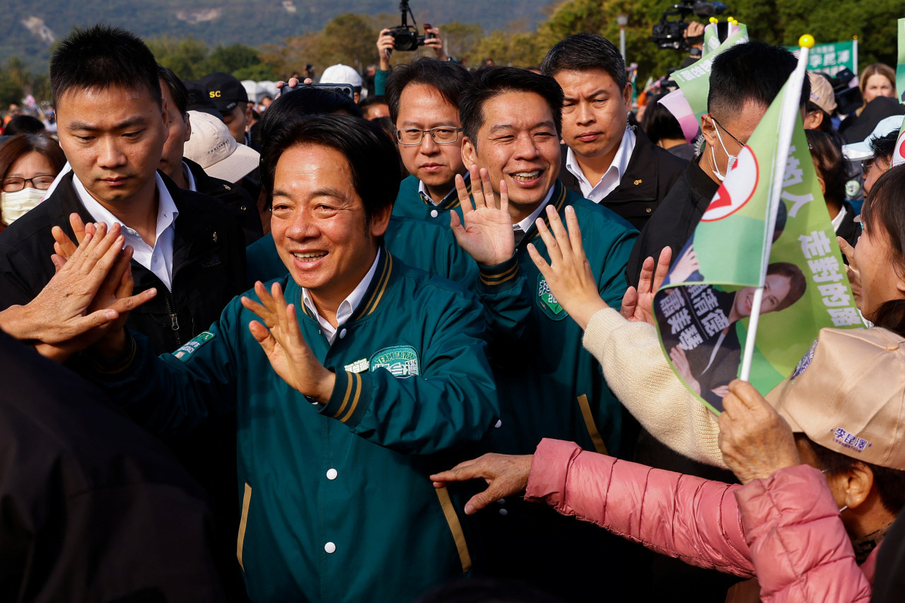 El máximo candidato presidencial de Taiwán. Foto: Reuters