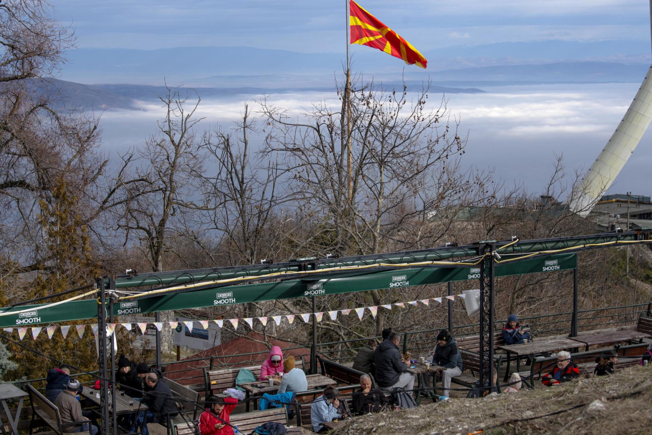 Contaminación en Macedonia. Foto EFE.