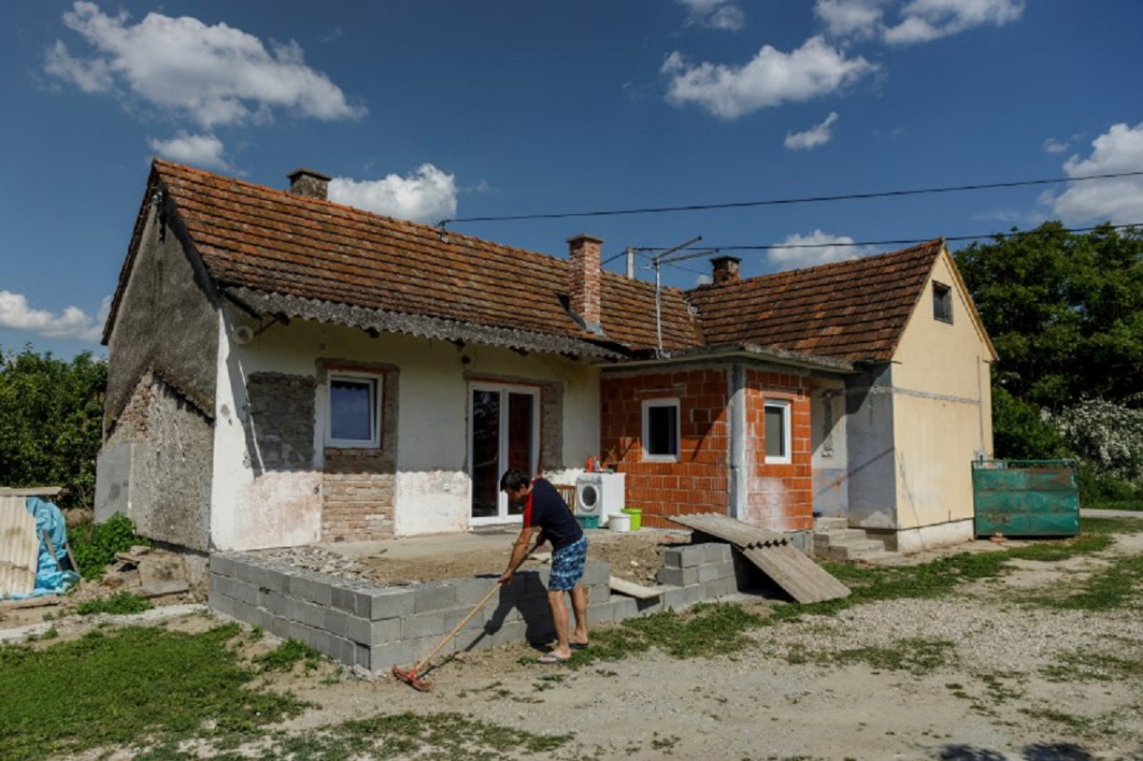 Legrad, pueblo croata. Foto: Reuters