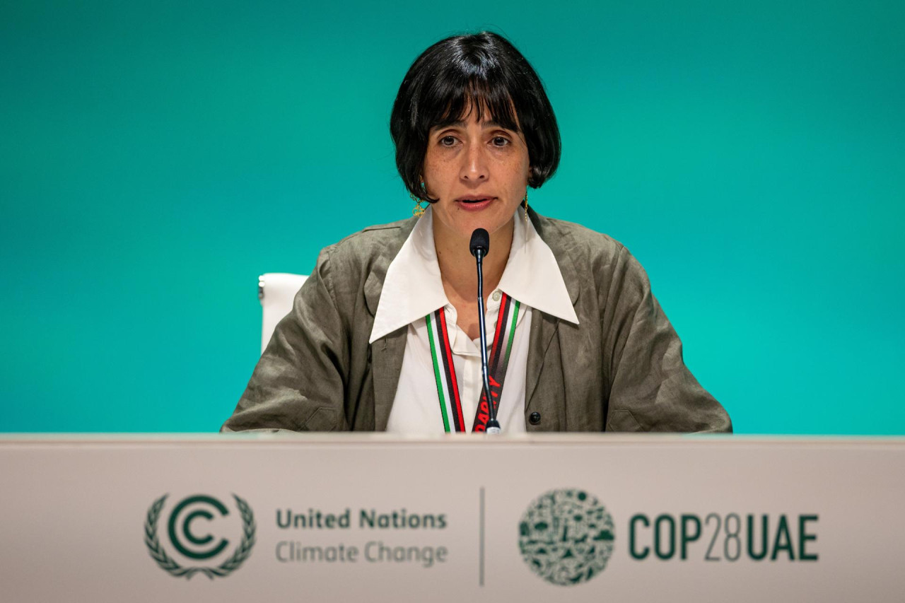 Ministra de Ambiente y Desarrollo Sostenible de Colombia, Susana Muhamad. Foto: EFE.