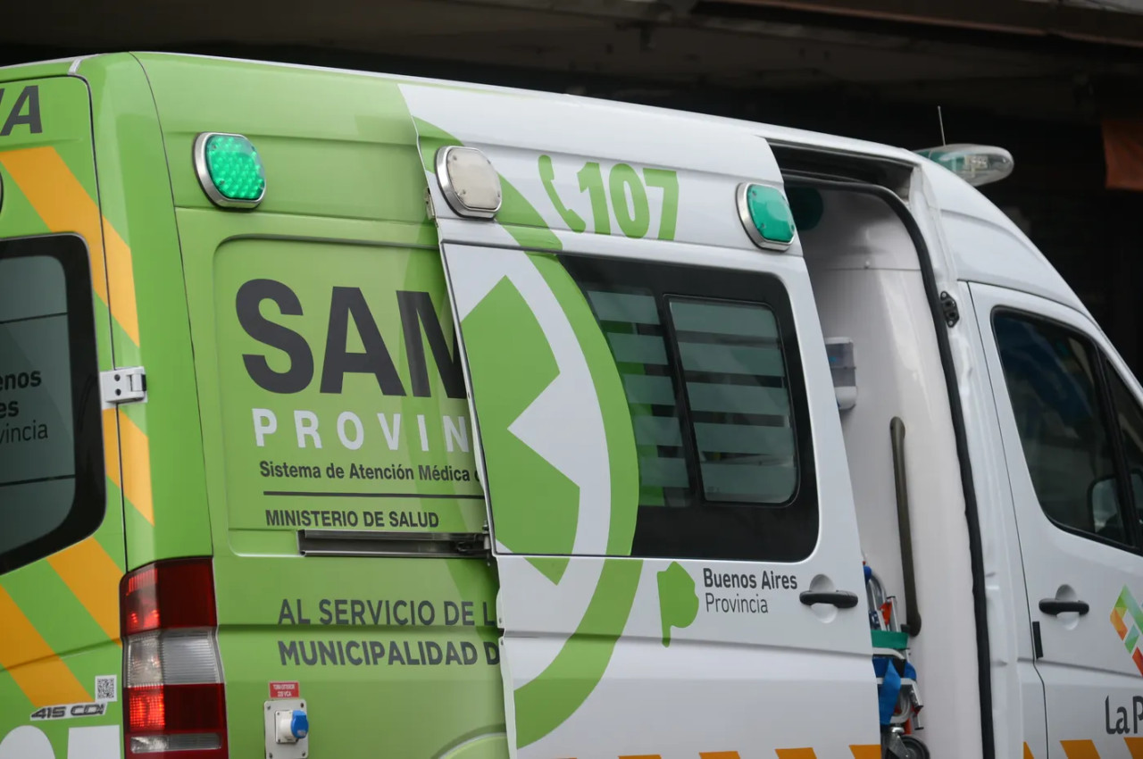 Ambulancia del SAME. Foto: Instagram @sameprovincia.