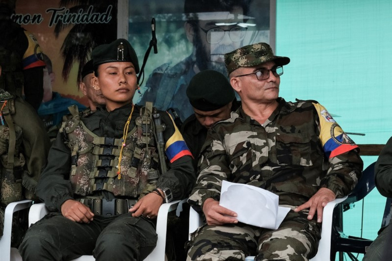 Iván Mordisco, jefe del Estado Mayor Central de las disidencias de las FARCFoto: Reuters