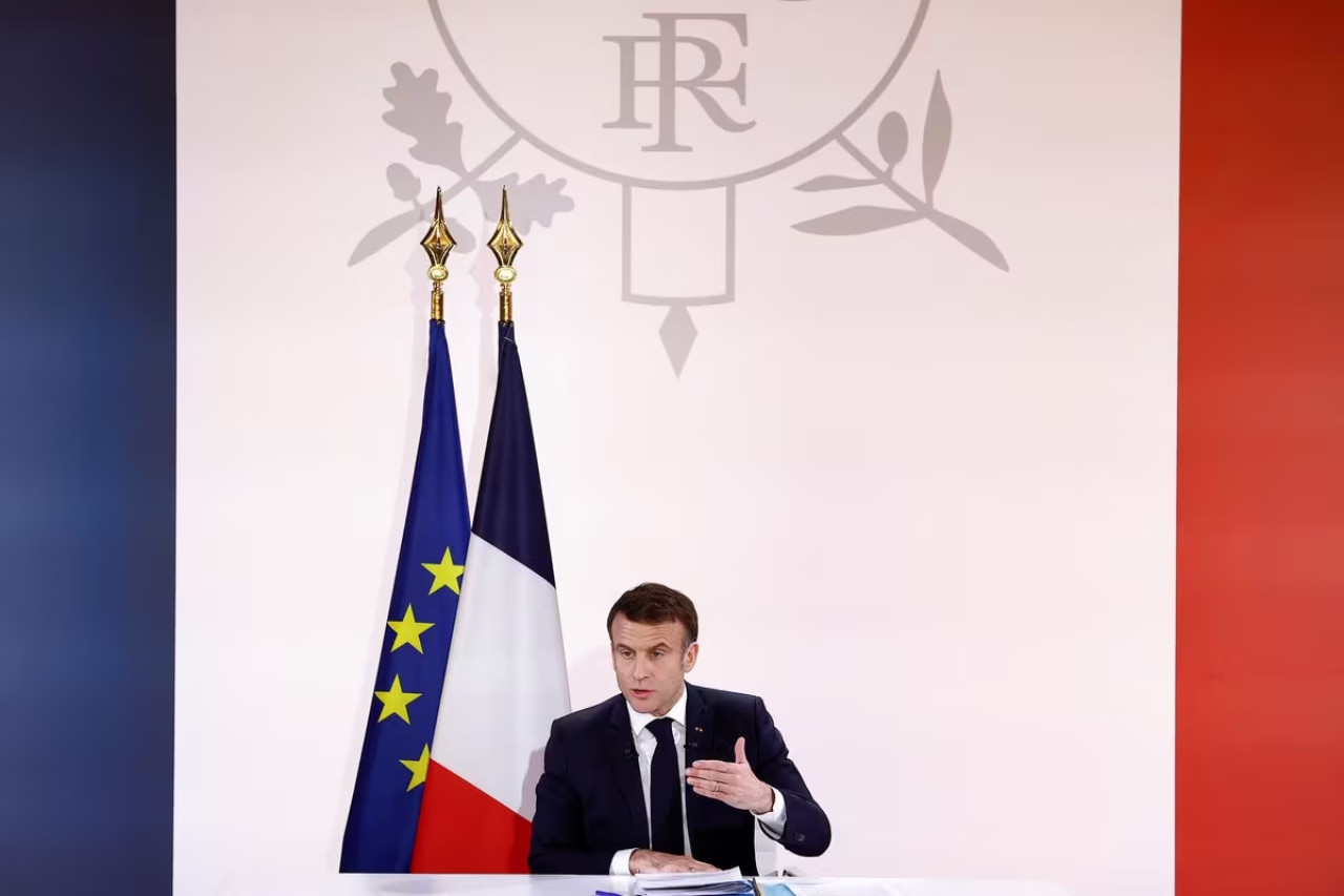 Macron, Francia. Foto: Reuters