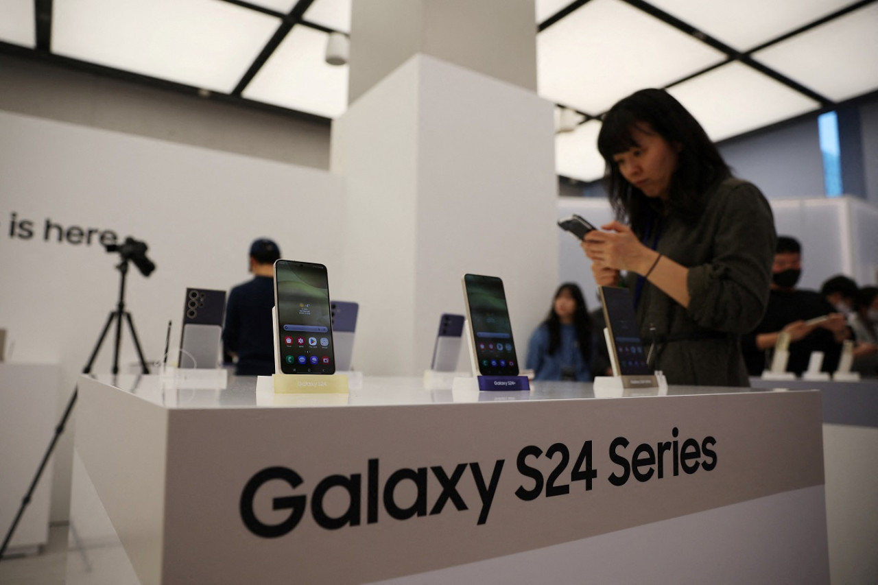 Samsung Galaxy S24. Foto: Reuters.