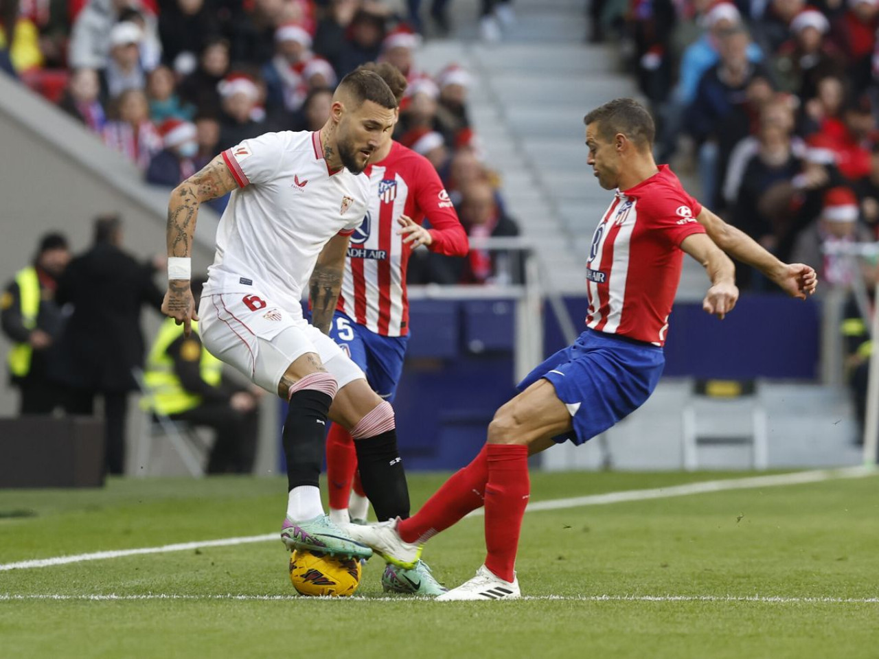 Sevilla vs Atlético Madrid. Foto: EFE
