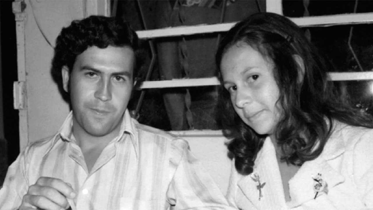 Pablo Escobar Gaviria y Victoria Henao Vallejos. Foto: Télam.