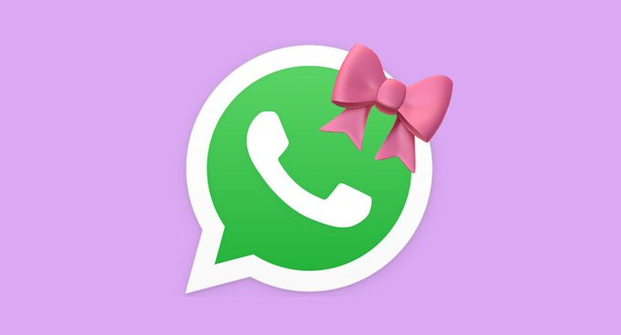 Cómo activar el “modo coquette” en WhatsApp. Foto X.