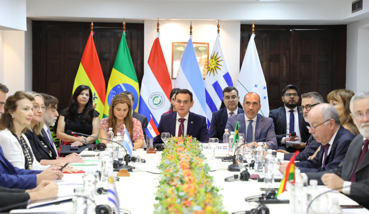 Reunión del Mercosur en Asunción. Foto: EFE