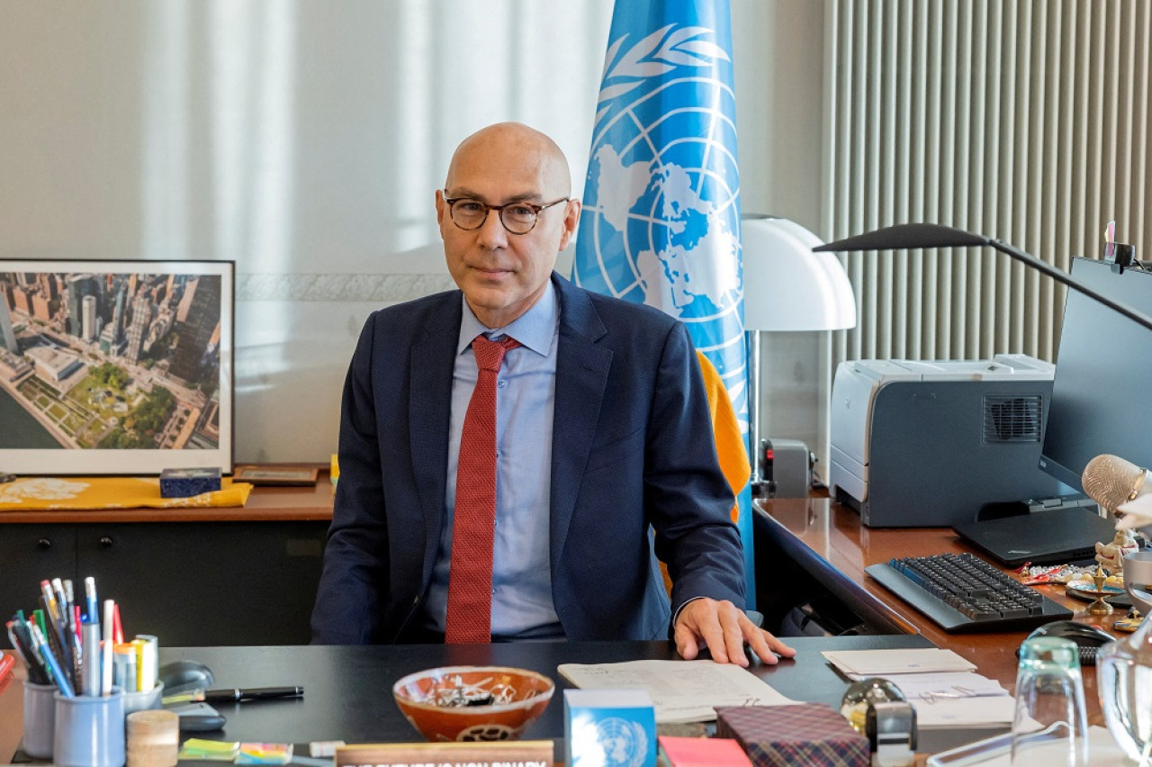 Volker Turk, el Alto Comisionado de las Naciones Unidas para los Derechos Humanos. Foto: Reuters.