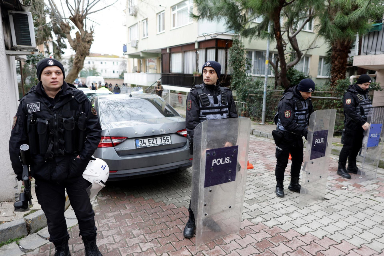 Ataque a una iglesia en la ciudad turca de Estambul. EFE