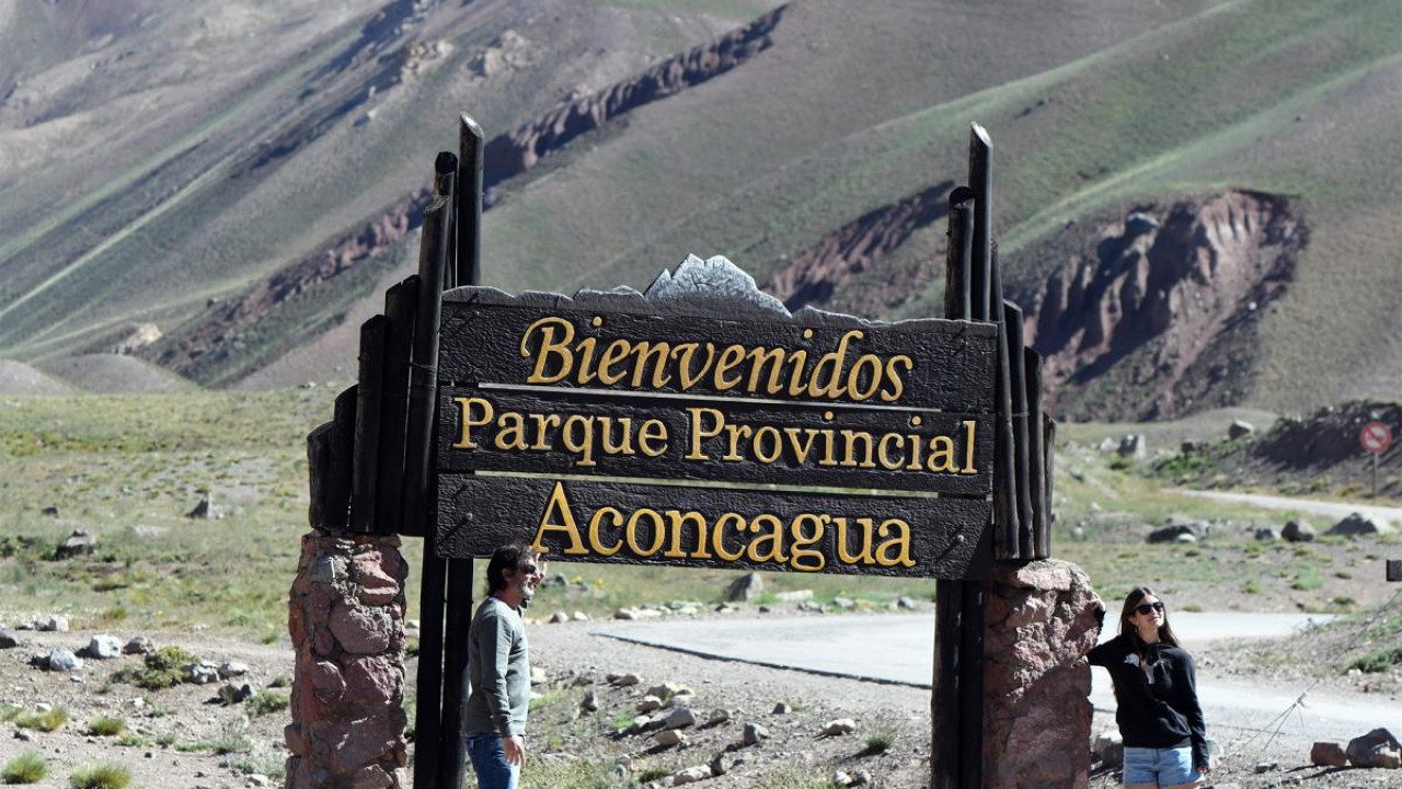 Parque Provincial Aconcagua. Foto: Télam
