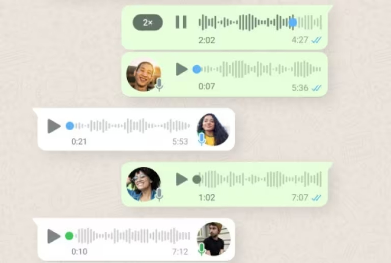 Audios de WhatsApp
