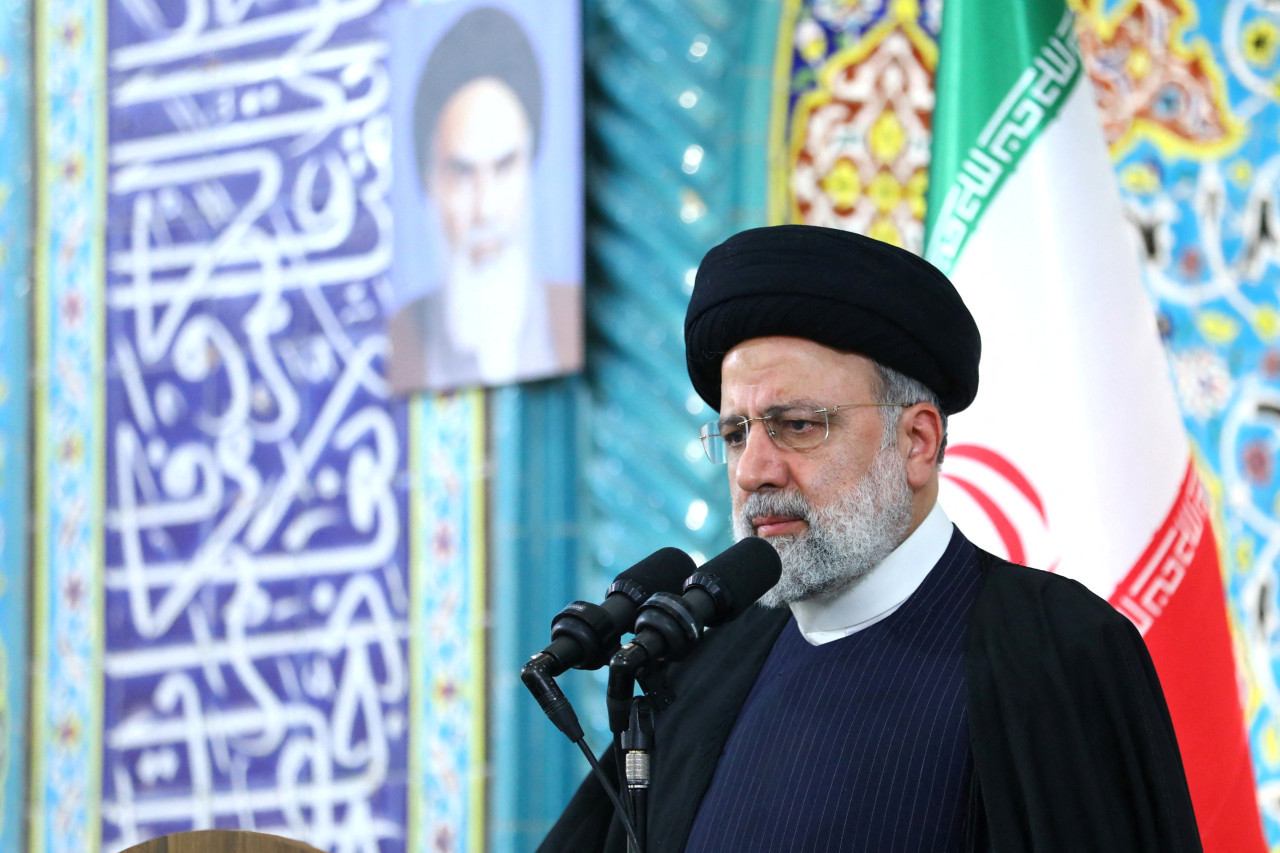 Ebrahim Raisi, presidente de Irán. Foto: Reuters.