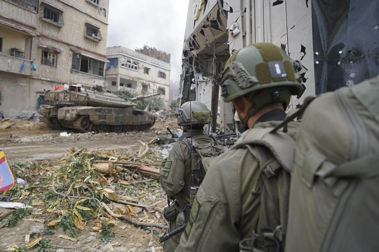 Israel continúa su ofensiva en Gaza. Foto: EFE