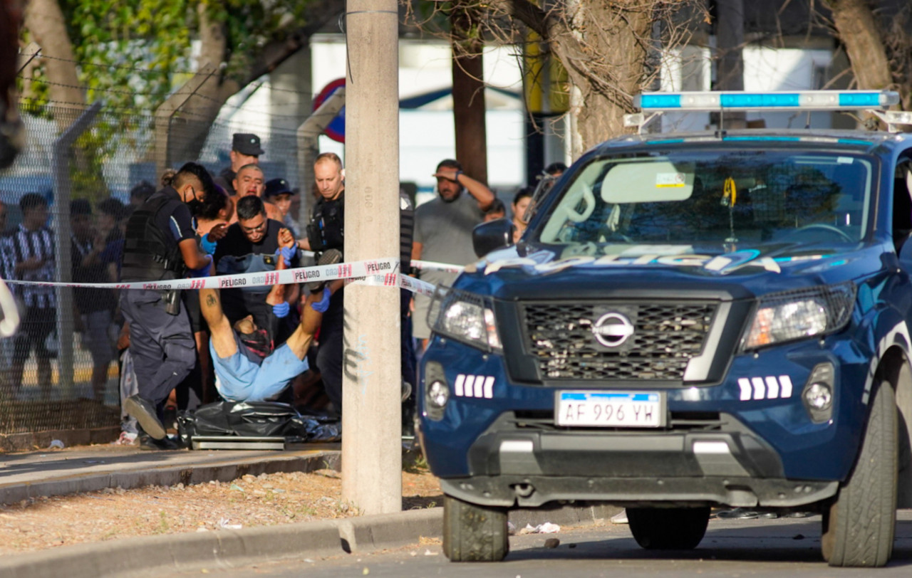 Un hincha de Gimnasia de Mendoza, asesinado. Foto: Télam