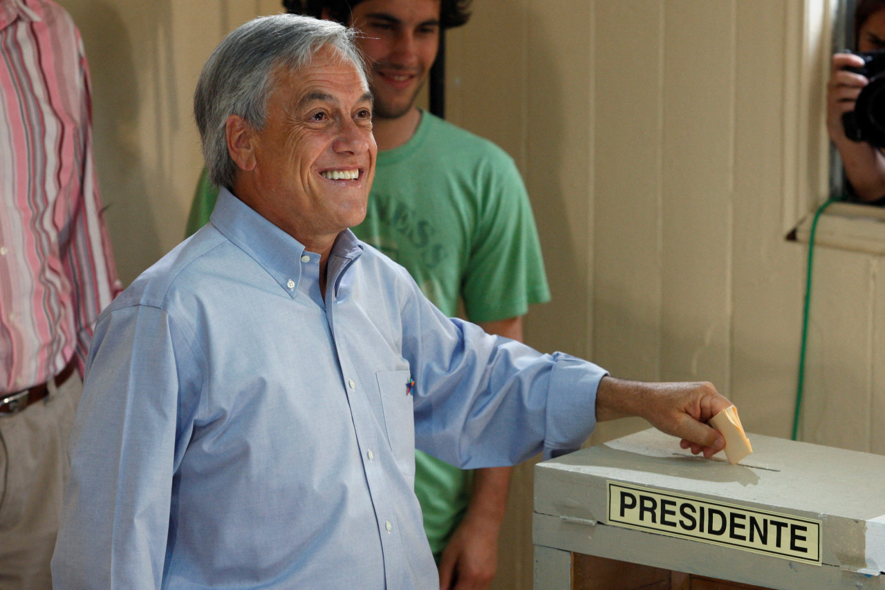 Sebastián Piñera, ex presidente de Chile. Foto: EFE