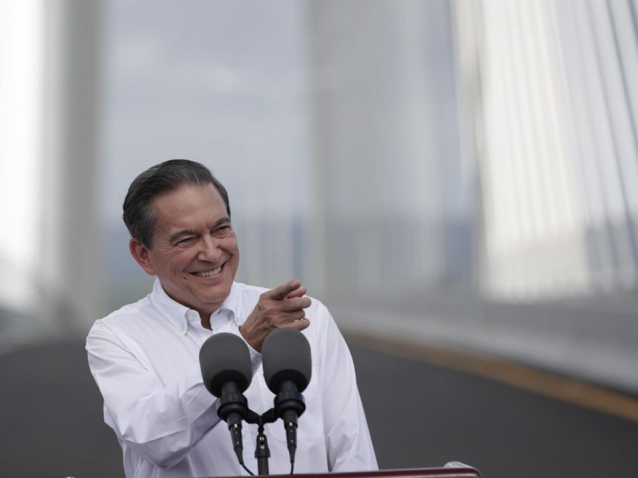 Laurentino Cortizo, presidente de Panamá. Foto: EFE.