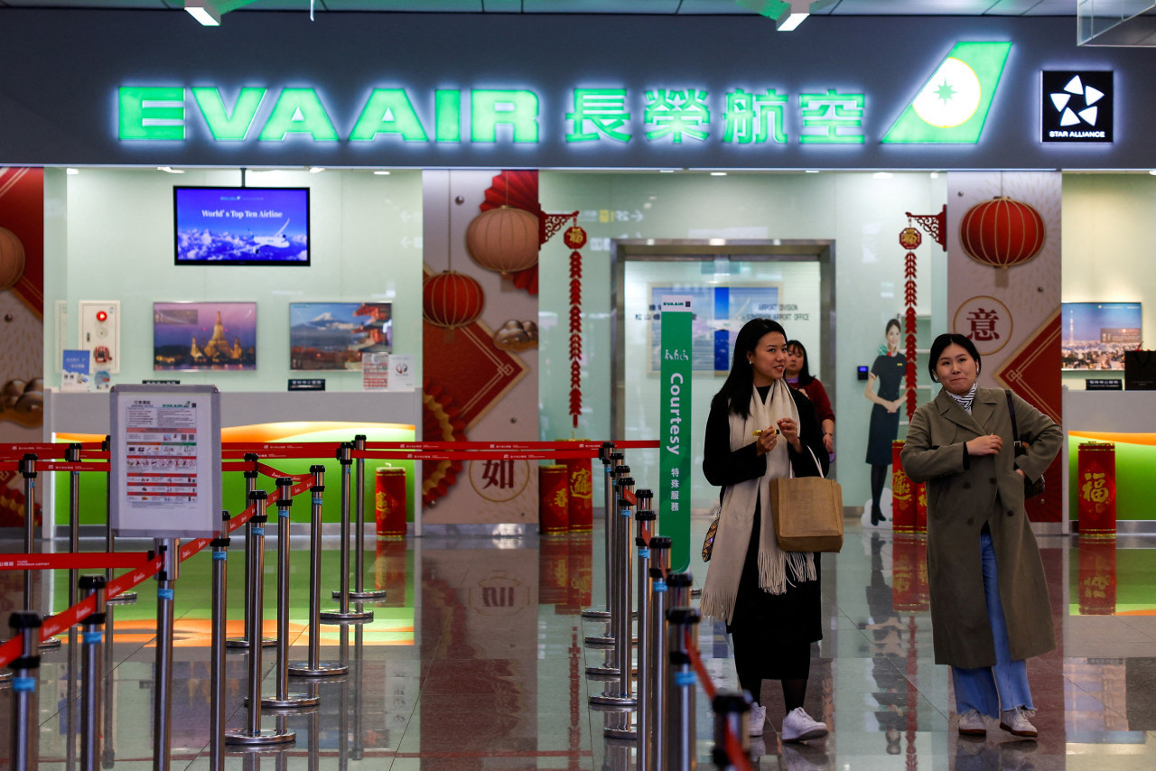 Aeropuerto de Taipei. Foto: Reuters.