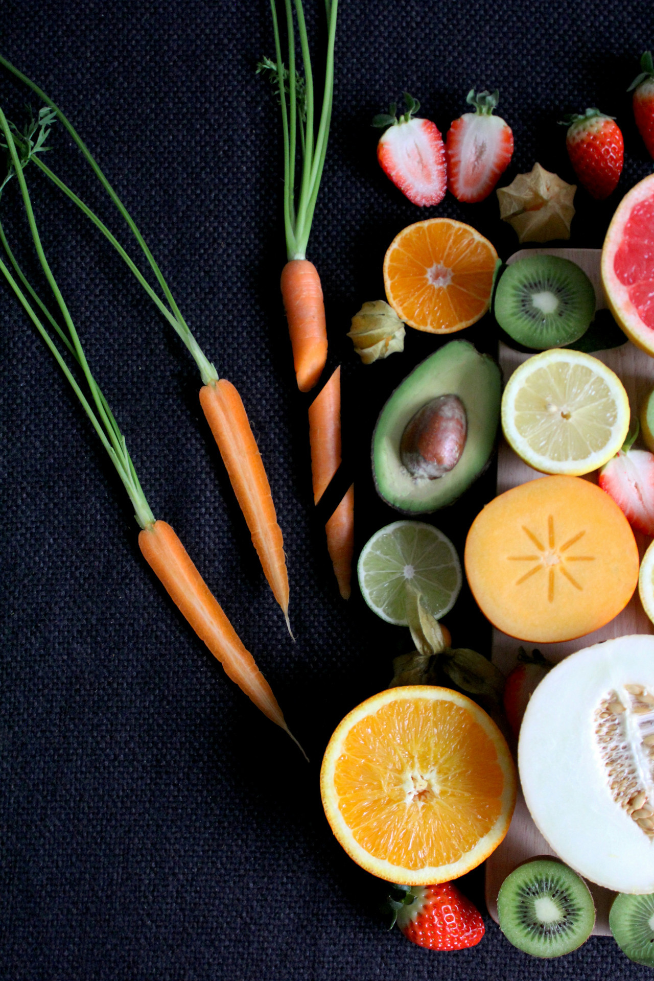 Frutas y verduras. Foto: Unsplash.