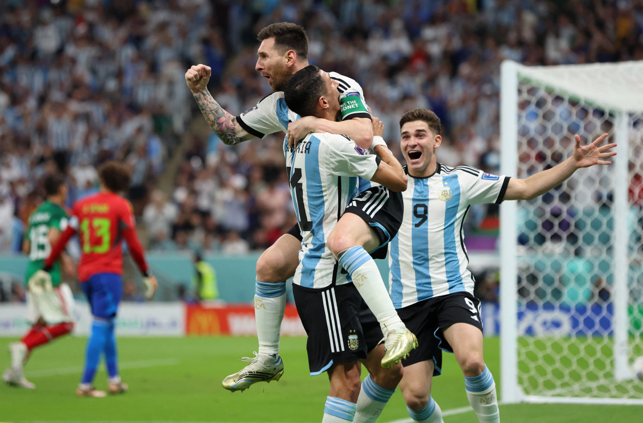 Selección Argentina. Foto: NA