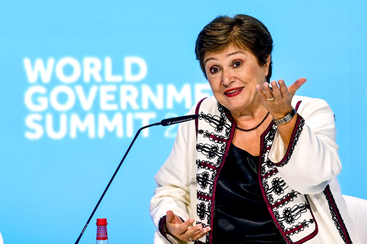 Kristalina Georgieva, World Governments Summit in Dubai. Foto: EFE