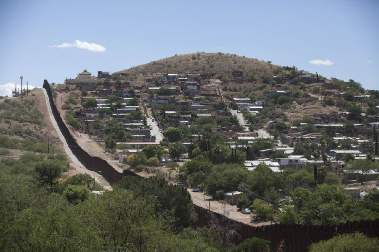 Frontera de Arizona entre Estados Unidos y México. Foto: Reuters.