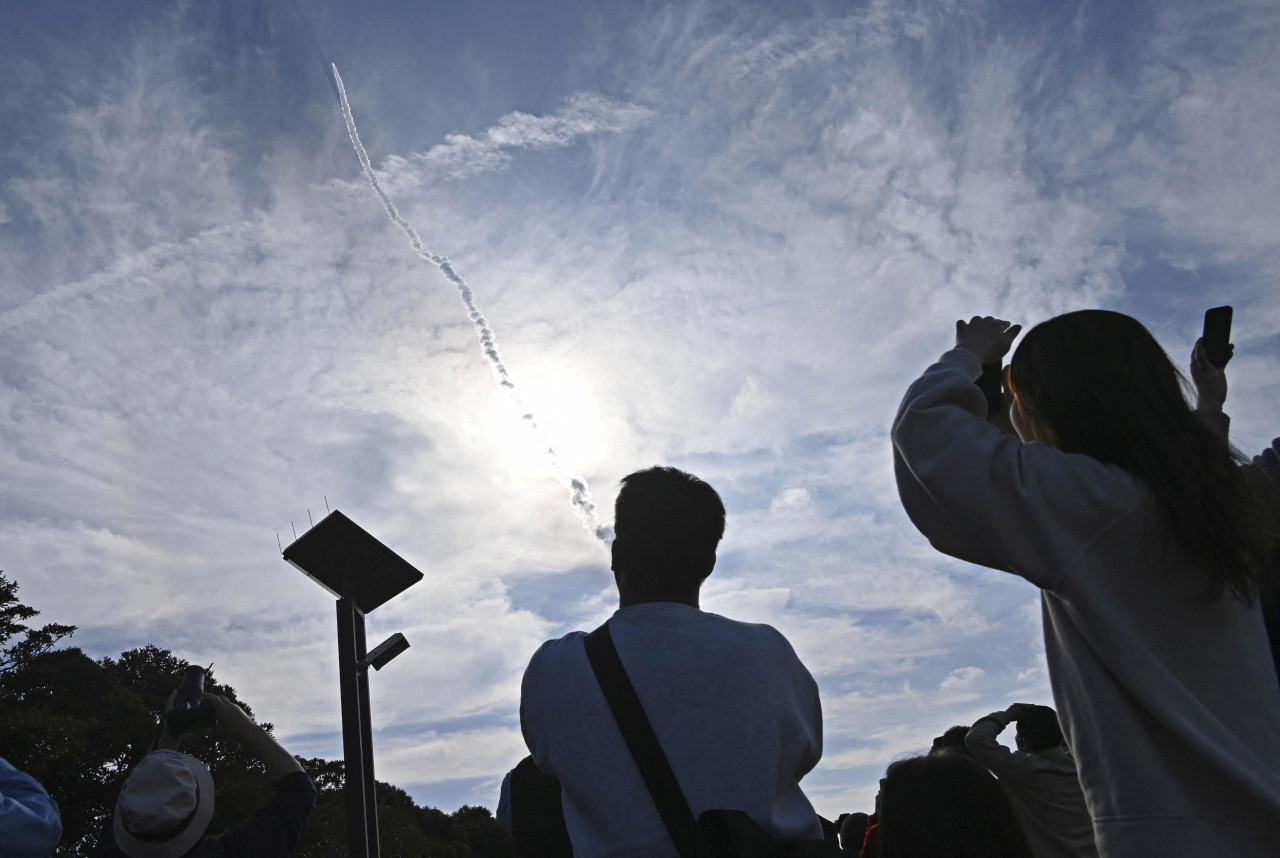 Japón lanza con éxito su nuevo cohete H3. Foto: Reuters.