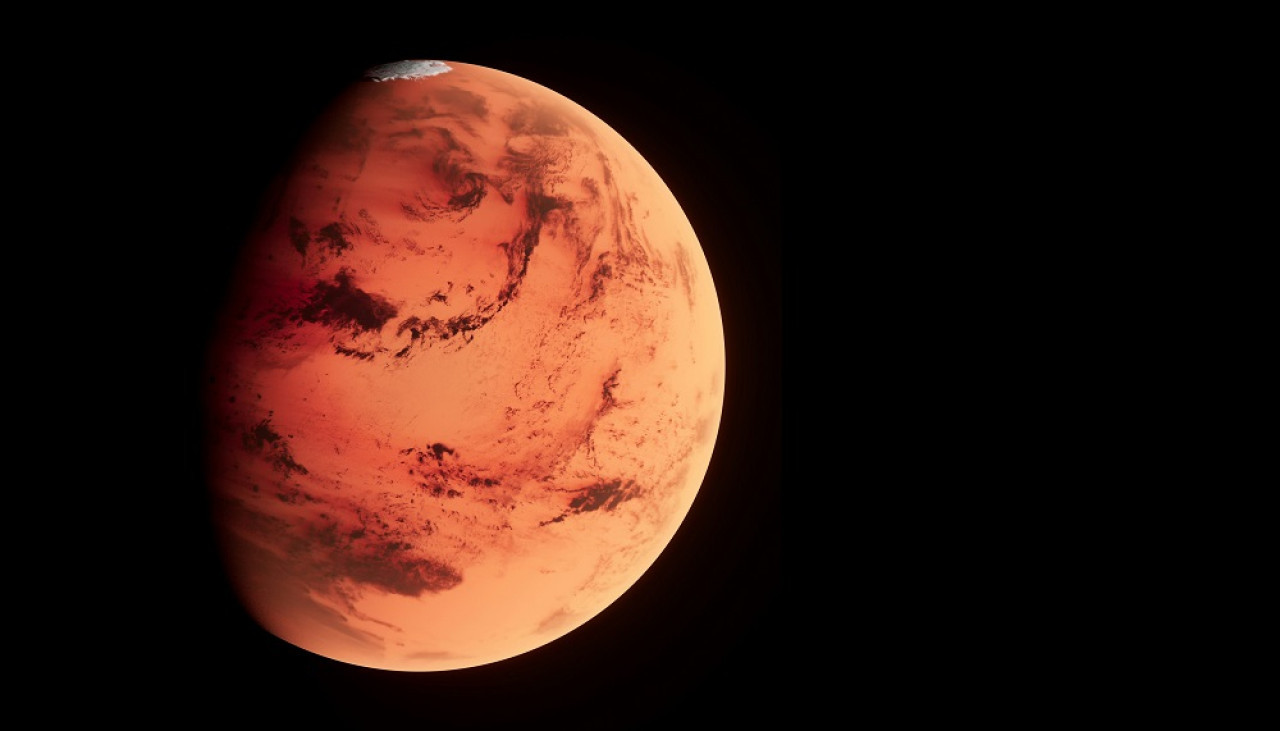 Marte, planeta rojo. Foto: Unsplash.