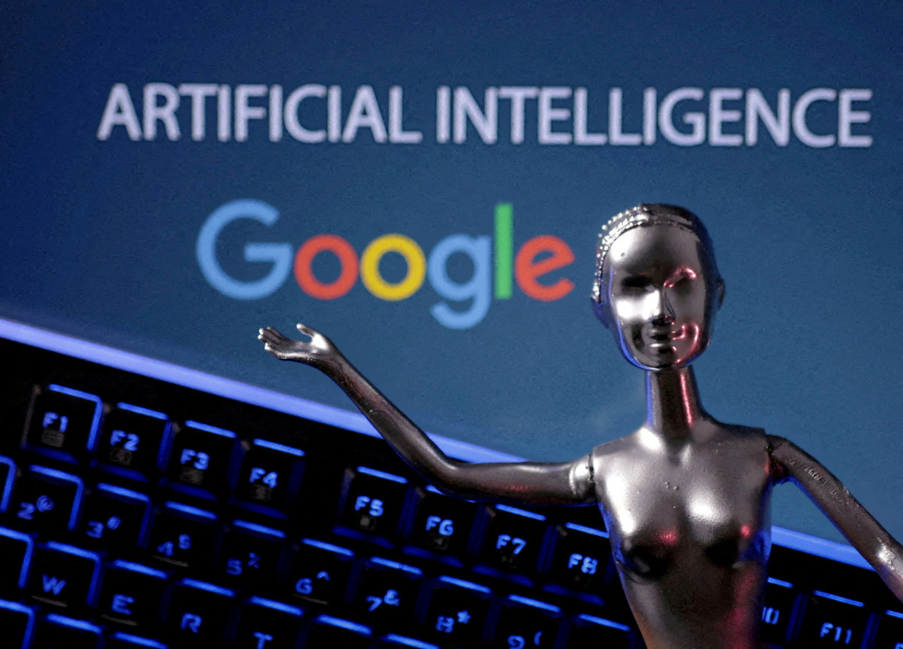 Gemini, la nueva inteligencia artificial de Google. Foto: Reuters