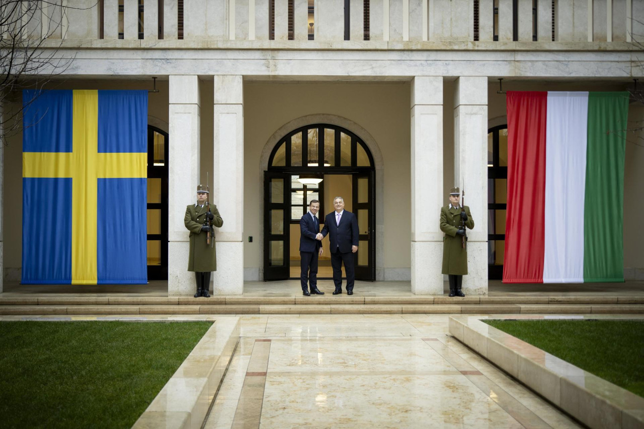 Acuerdo entre Suecia y Hungría, OTAN. Foto: EFE
